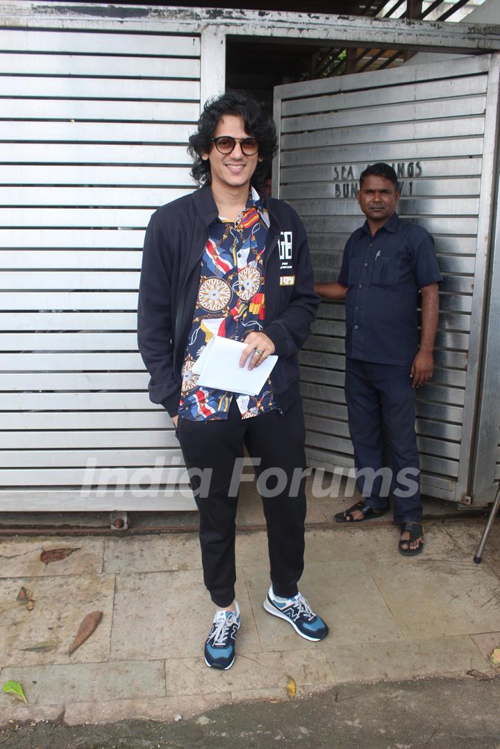 Vijay Verma was spotted around the town