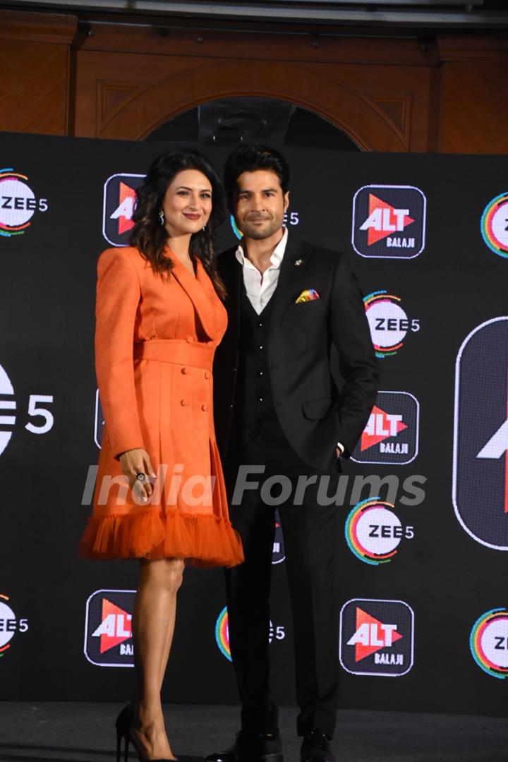 Divyanka Tripathi and Rajeev Khandelwal