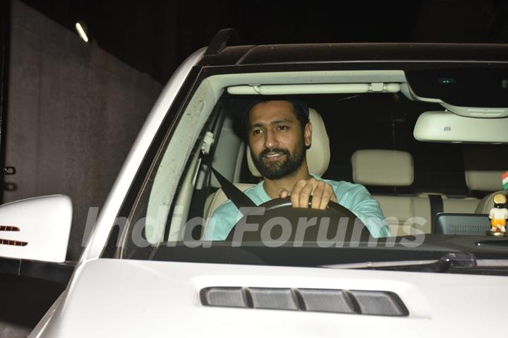 Vicky Kaushal spotted around the town!