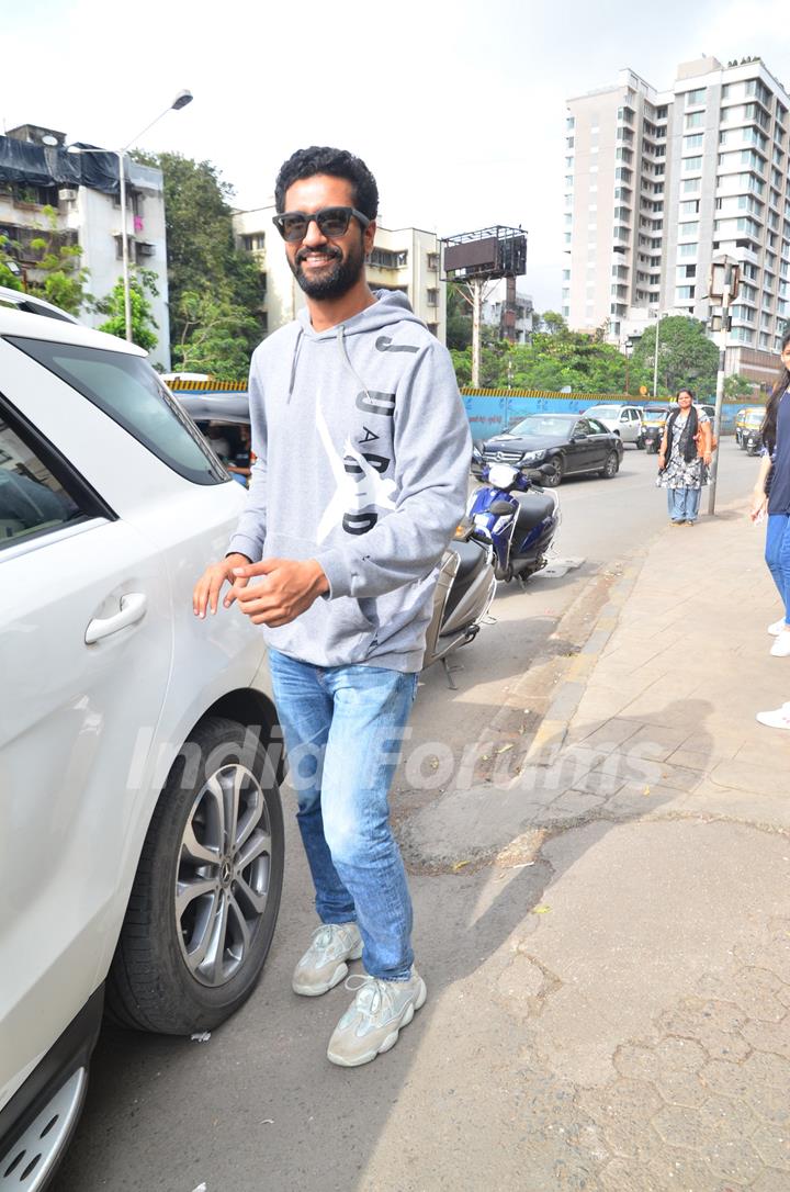 Vicky Kaushal was spotted around the town!