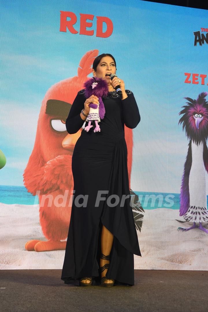 Archana Puran Singh was snapped at the Angry Birds Press Meet!