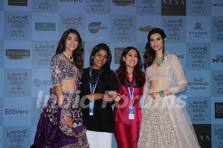 Pooja Hegde and Diana Penty snapped at Lakme Fashion Week!