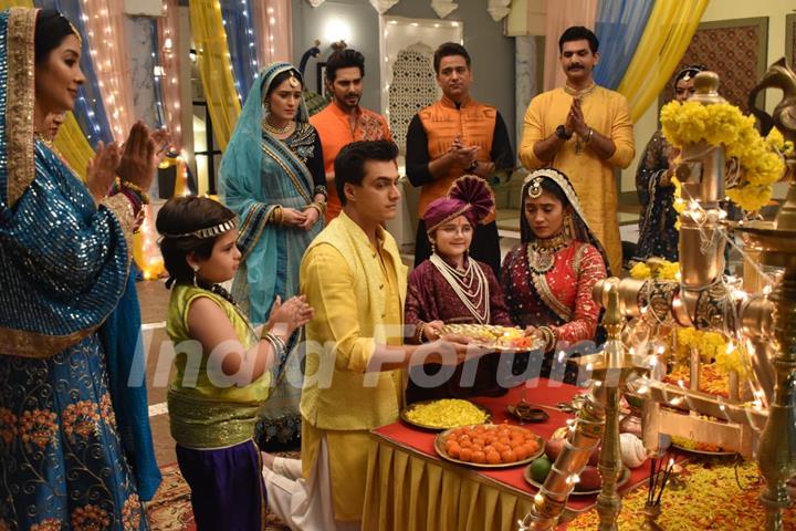 Kairav returning home and Janmashtami Celebration in Yeh Rishta Kya Kehlata Hai Pictures