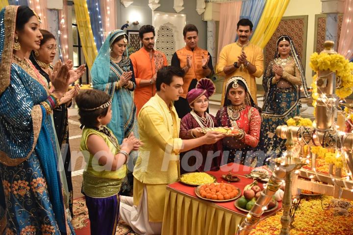 Kairav returning home and Janmashtami Celebration in Yeh Rishta Kya Kehlata Hai Pictures