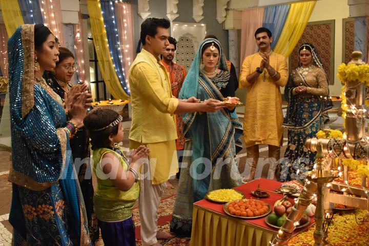 Kairav returning home and Janmashtami Celebration in Yeh Rishta Kya Kehlata Hai Pictures