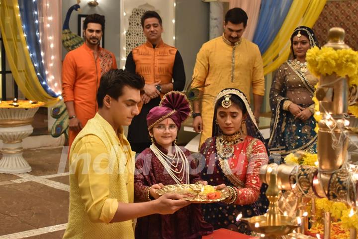 Kairav returning home and Janmashtami Celebration in Yeh Rishta Kya Kehlata Hai Pictures