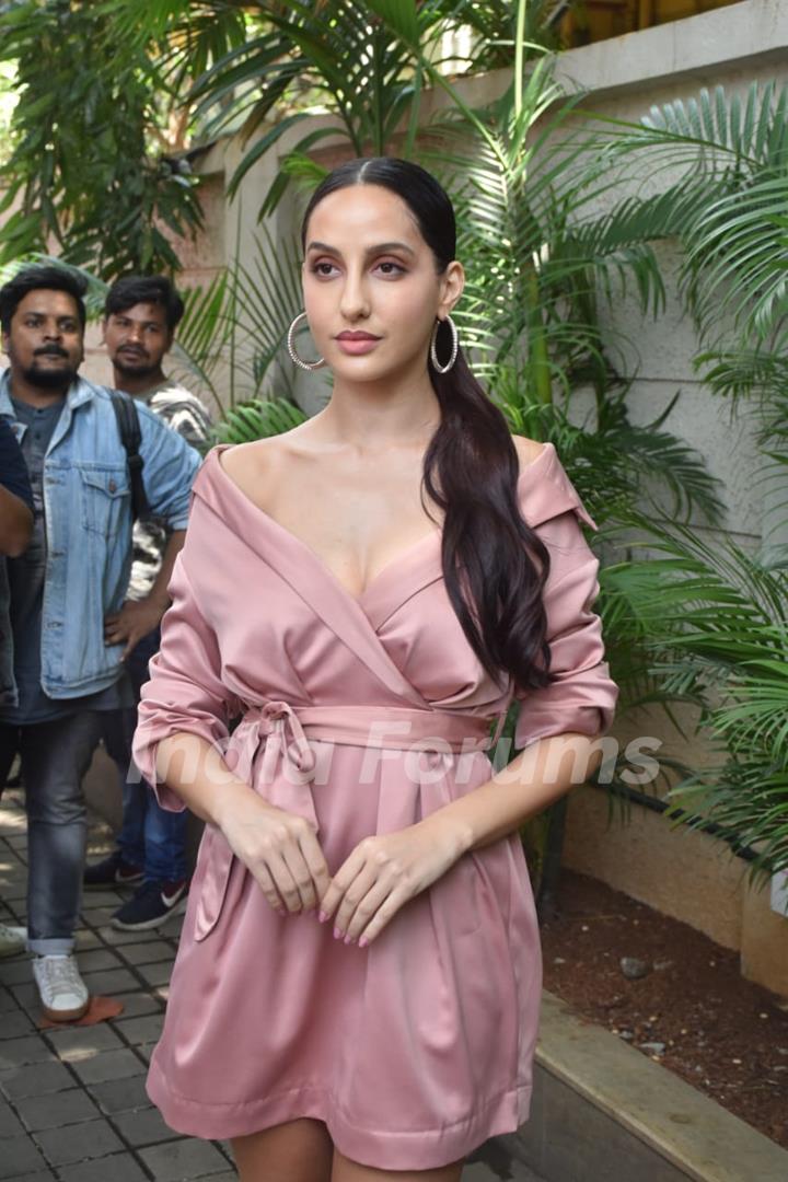 Nora Fatehi at Pachtaoge success bash!