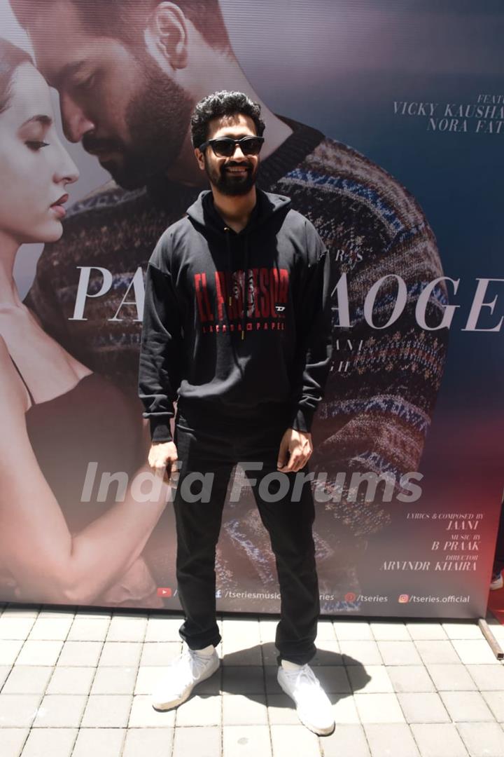 Vicky Kaushal at Pachtaoge success bash!