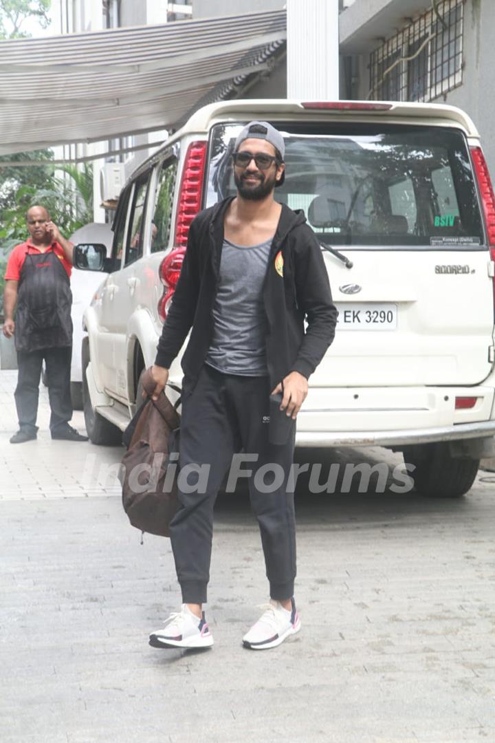 Vicky Kaushal spotted outside gym!