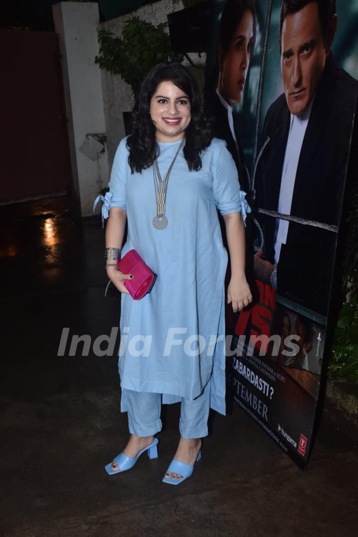 Bollywood celebrities at the special screening of Article 375!