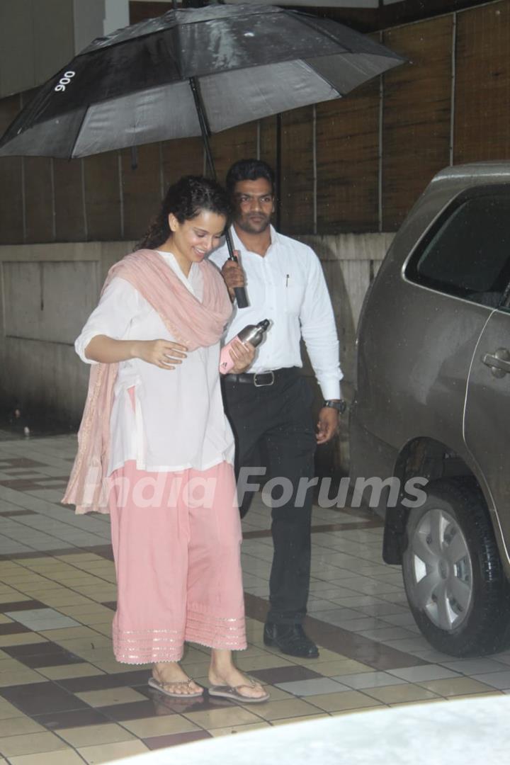 Kangana Ranaut snapped around the town!