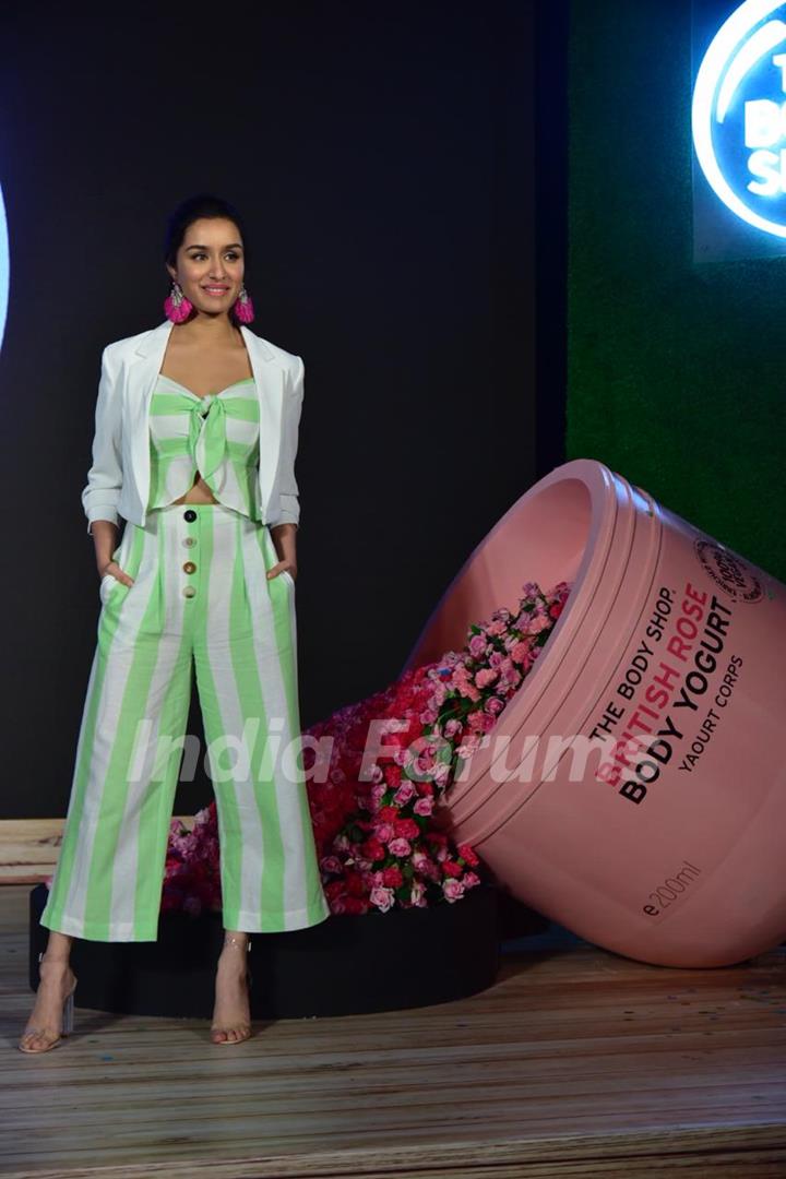 Shraddha Kapoor at The Body Shop shoot!