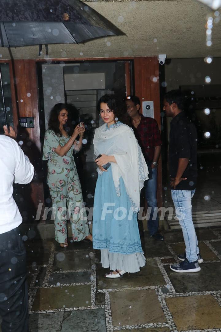 Kangana Ranaut snapped around the town!