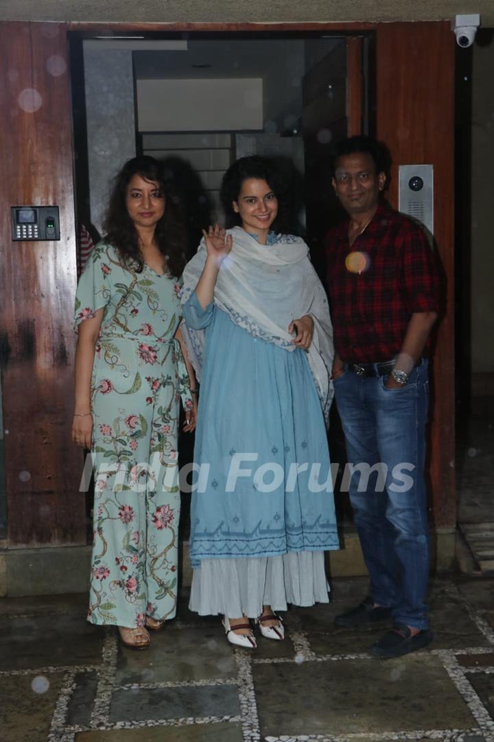 Kangana Ranaut snapped around the town!