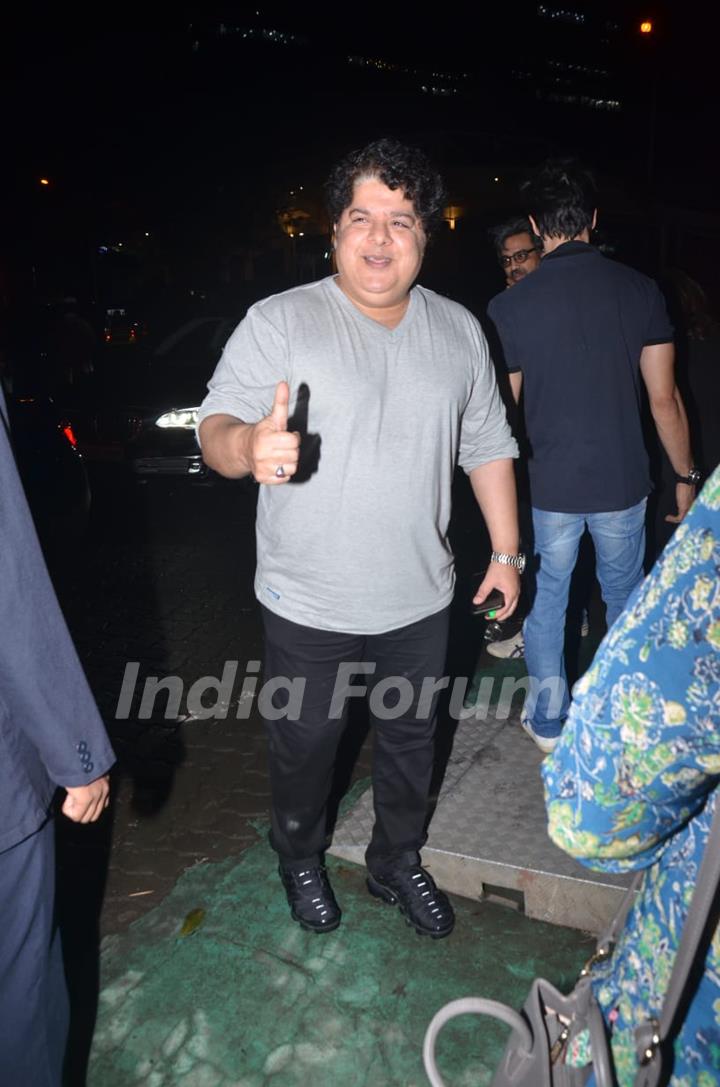 Sajid Khan snapped around the town!