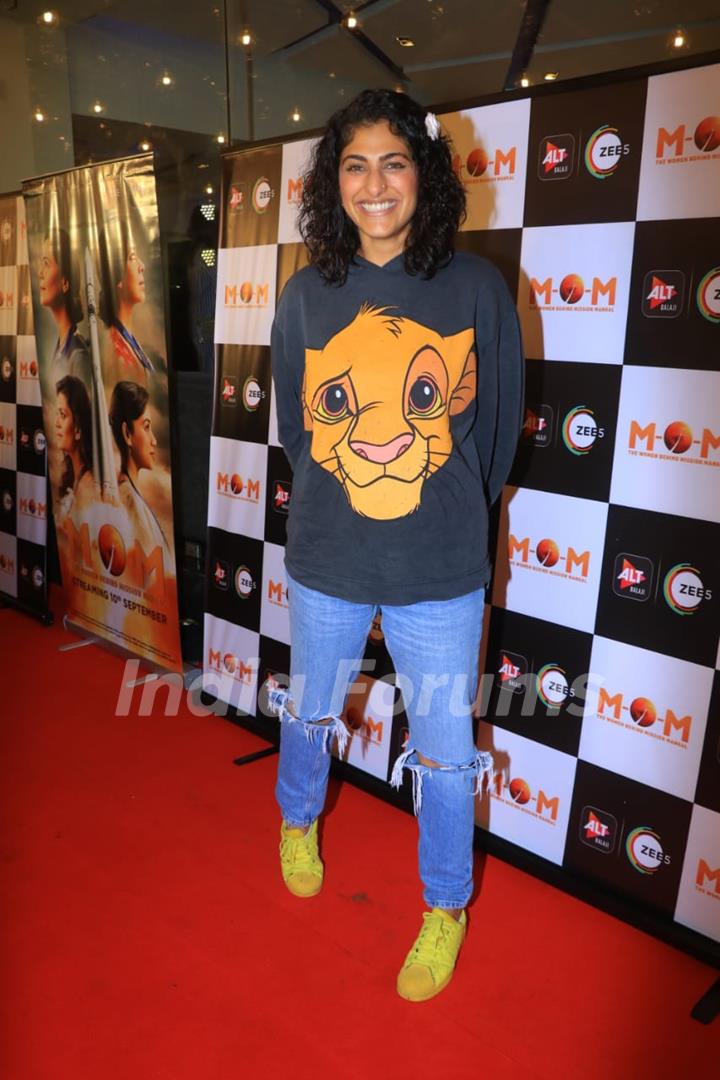 Kubra Sait at the screening of MOM