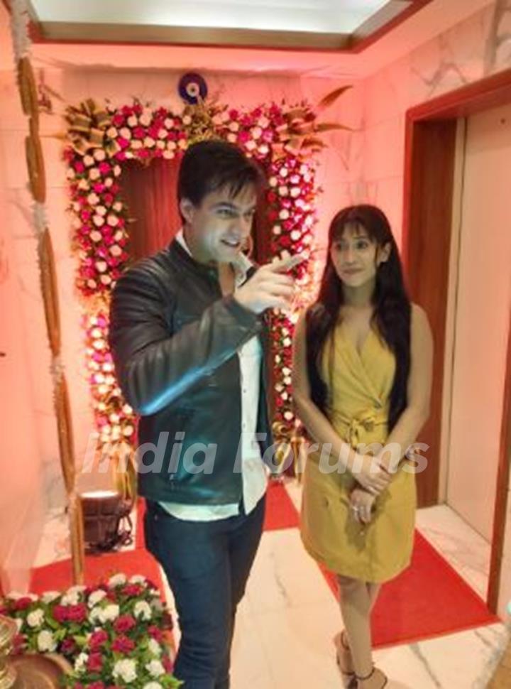 Mohsin Khan and Shivangi Joshi