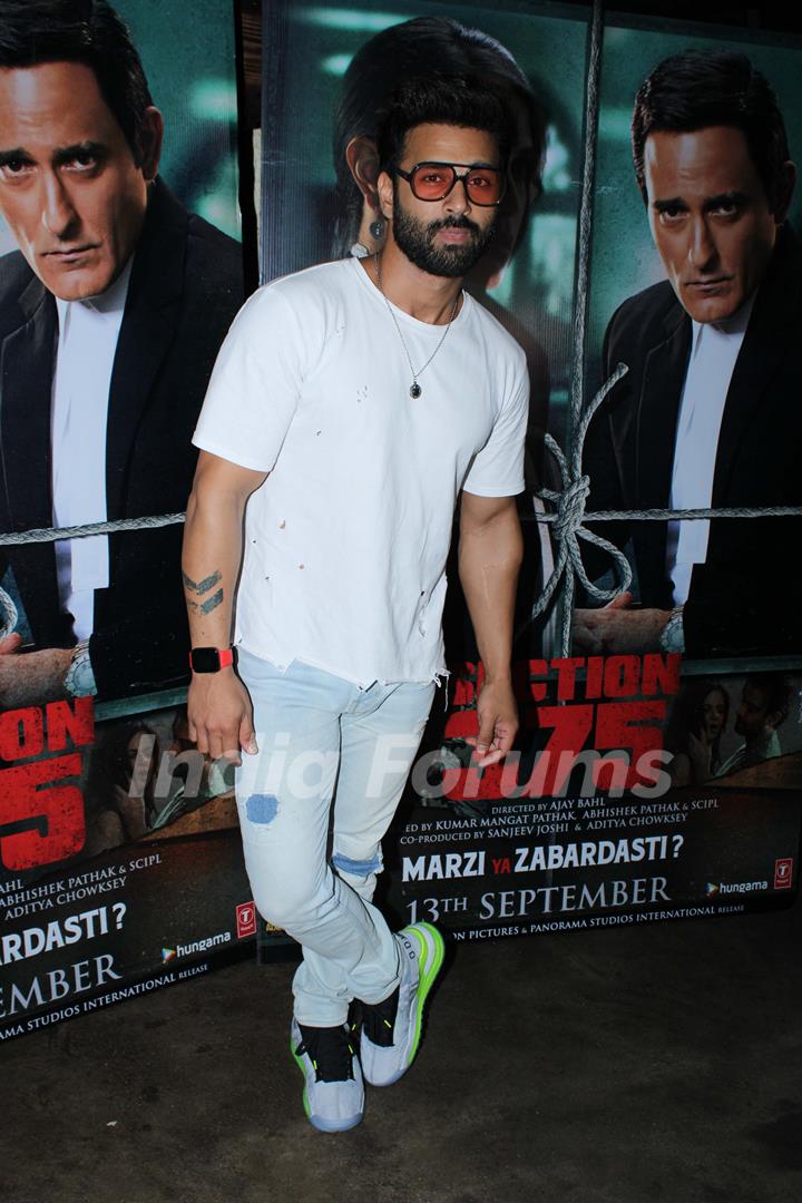 Bollywood celebrities attended the screening of Section 375 