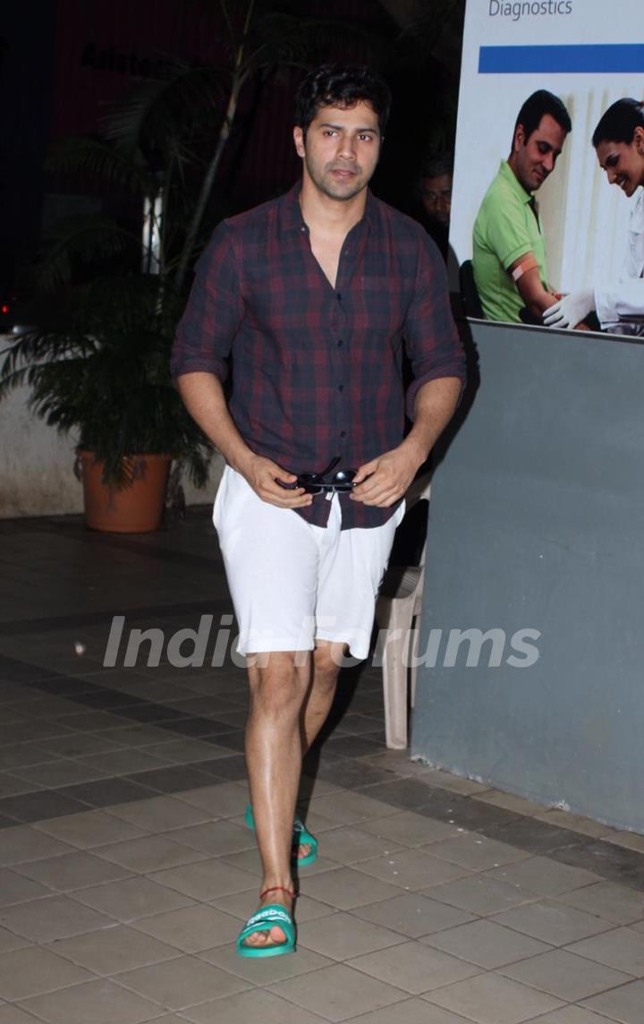 Varun Dhawan snapped around the town!