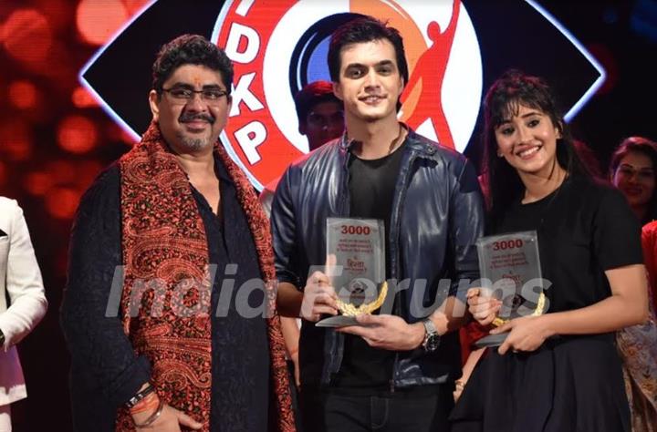 rajan shahi, mohsin khan and shivangi joshi