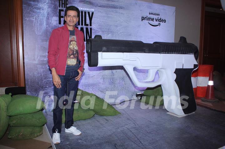 Celebrities at the press conference of upcoming Amazon Prime series - The Family Man