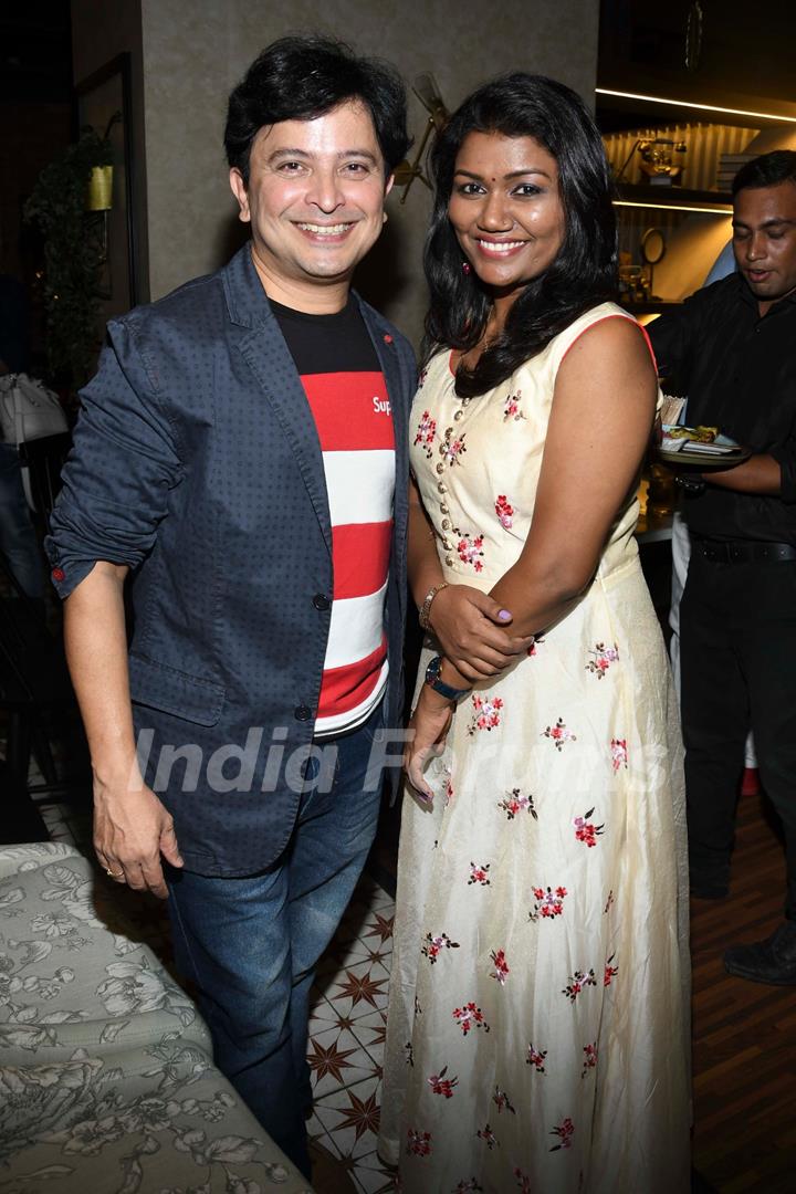 Abhijit Kelkar with Vaishali Mahade