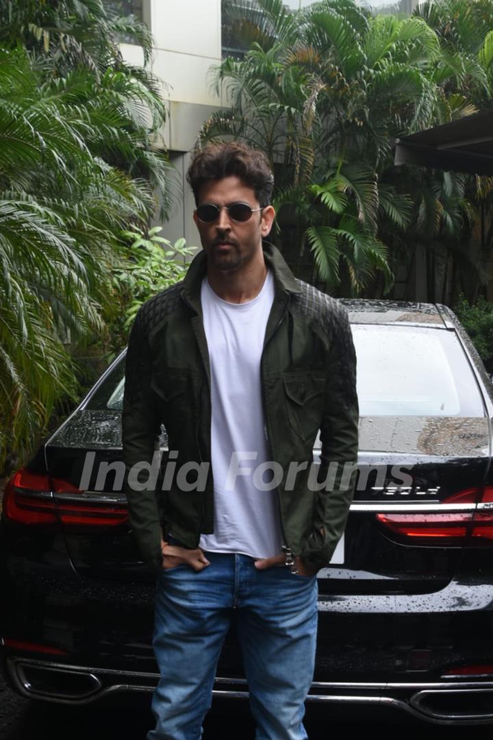 Hrithik Roshan at Whistling Woods International!