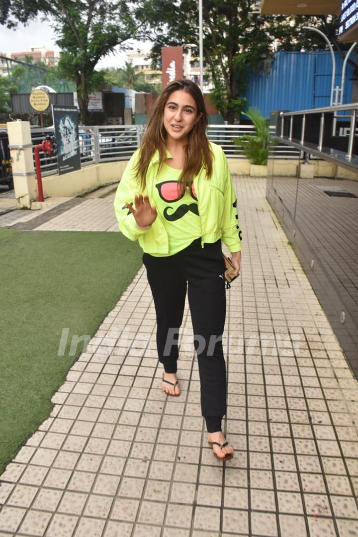 Sara Ali Khan snapped around the town