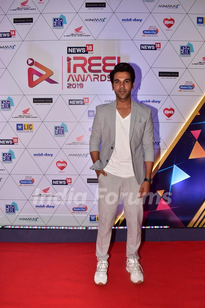 Rajkummar Rao at iReel Awards 2019!