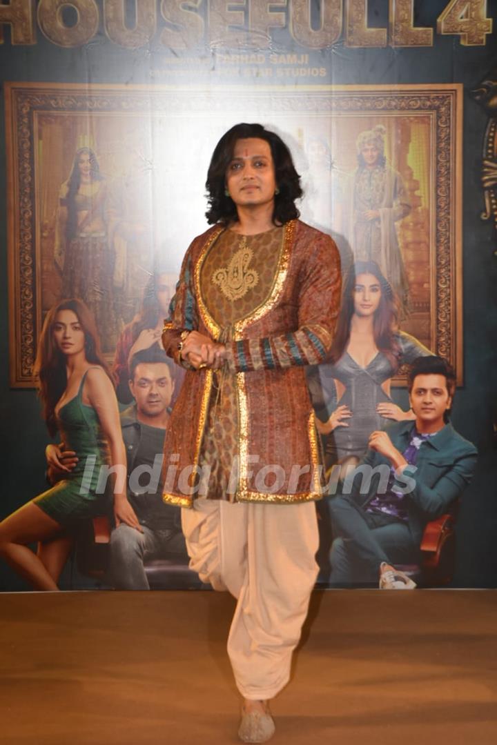 Riteish Deshmukh at Housefull 4’s trailer launch