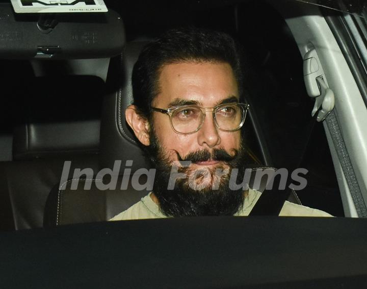 Aamir Khan attends Ranbir Kapoor's birthday bash