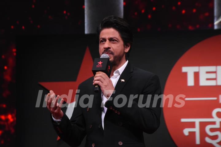 Shah Rukh Khan at the launch of Ted Talks India Nayi Baat! 