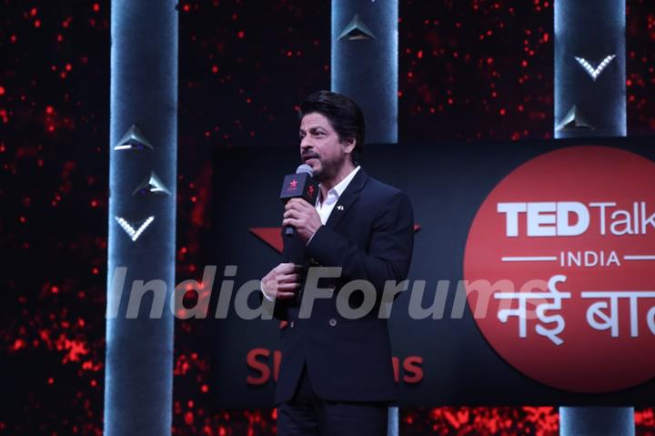 Shah Rukh Khan at the launch of Ted Talks India Nayi Baat! 