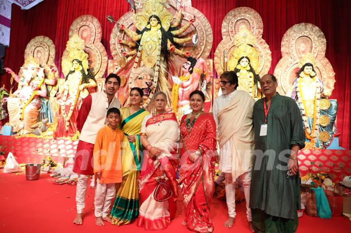 Bollywood celebrities at Durga Pooja!