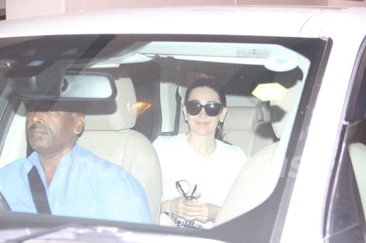 Karisma Kapoor was snapped around the town