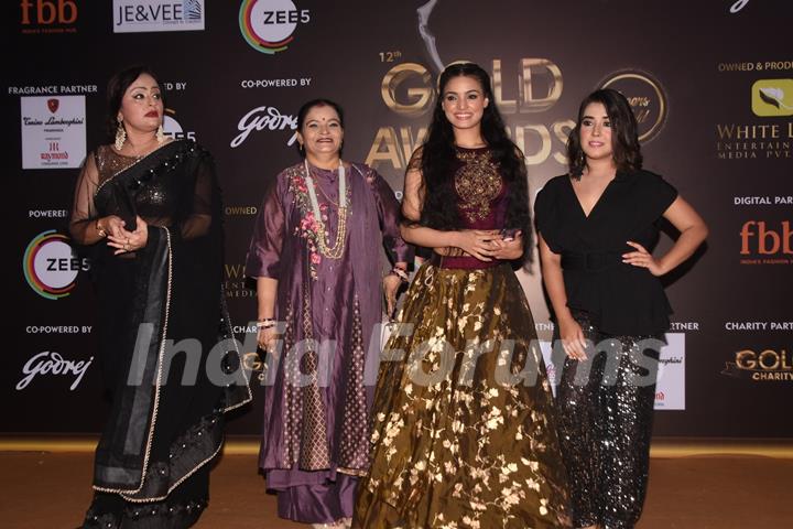 Celebrities attend the 12th Gold Award!