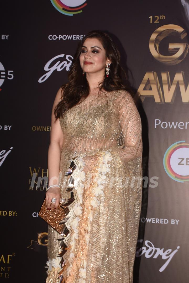 Celebrities attend the 12th Gold Award!