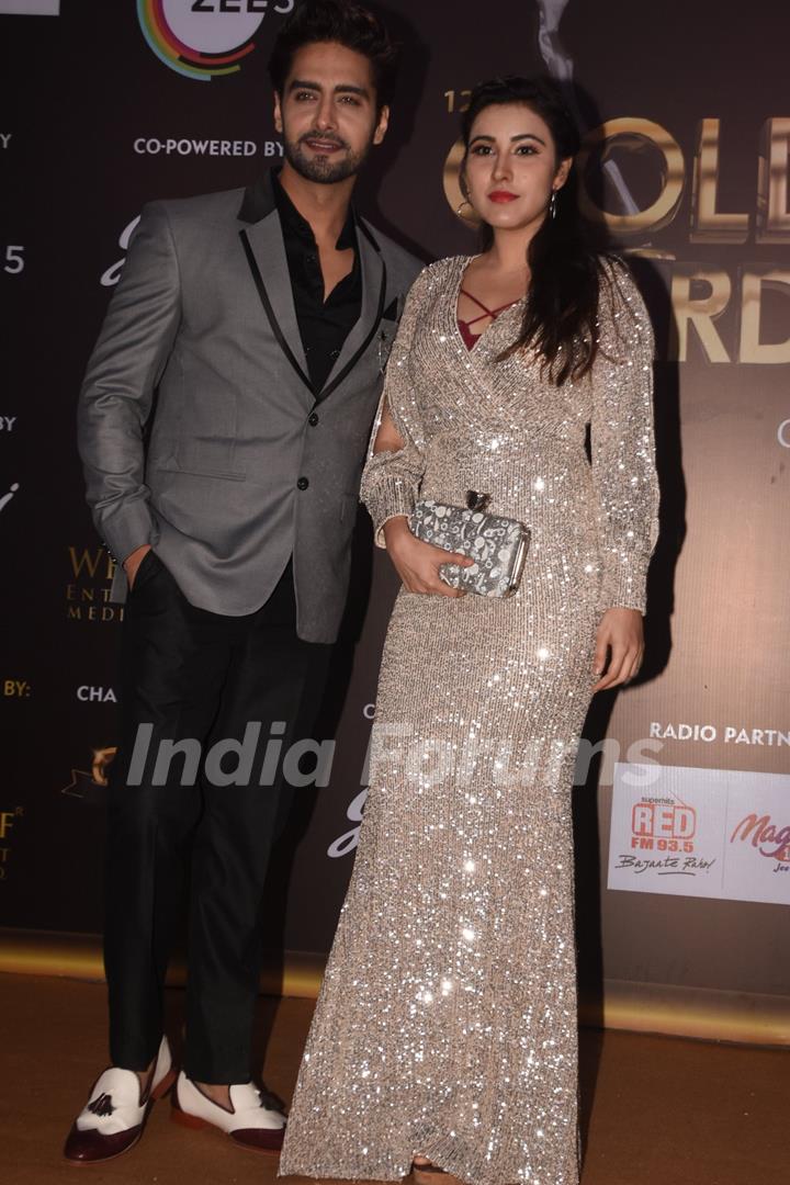 Celebrities attend the 12th Gold Award!