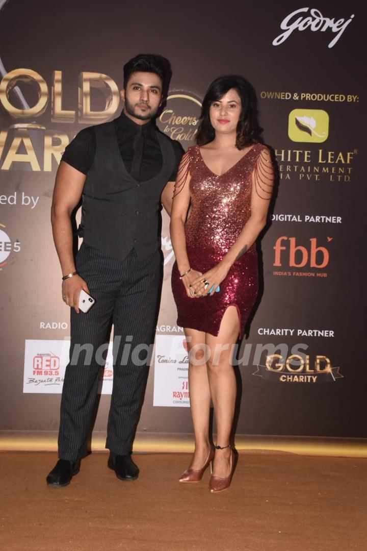 Celebrities attend the 12th Gold Award!