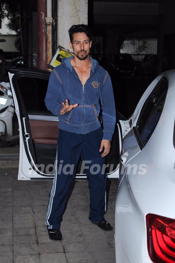 Tiger Shroff snapped around the town!