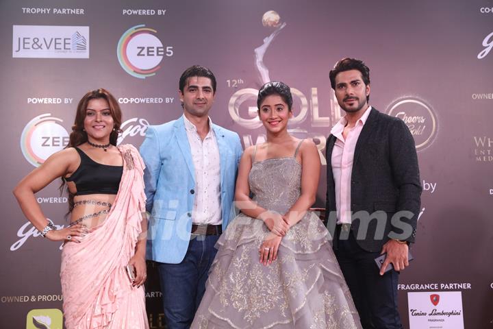 Shilpa raizada, Shehzad shaikh, Samir Onkar and Shivangi Joshi