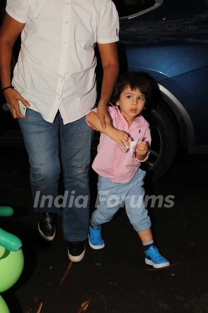 Taimur Ali Khan at Radhya Takhtani's birthday bash!