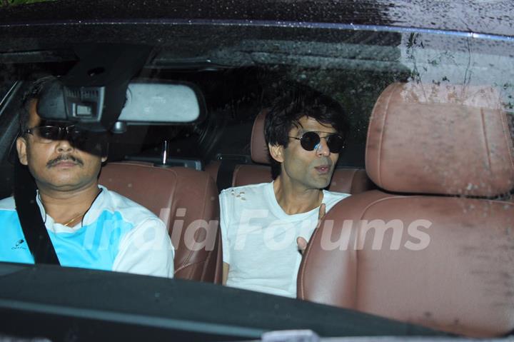 Bollywood celebrities at Farah Khan's house party!