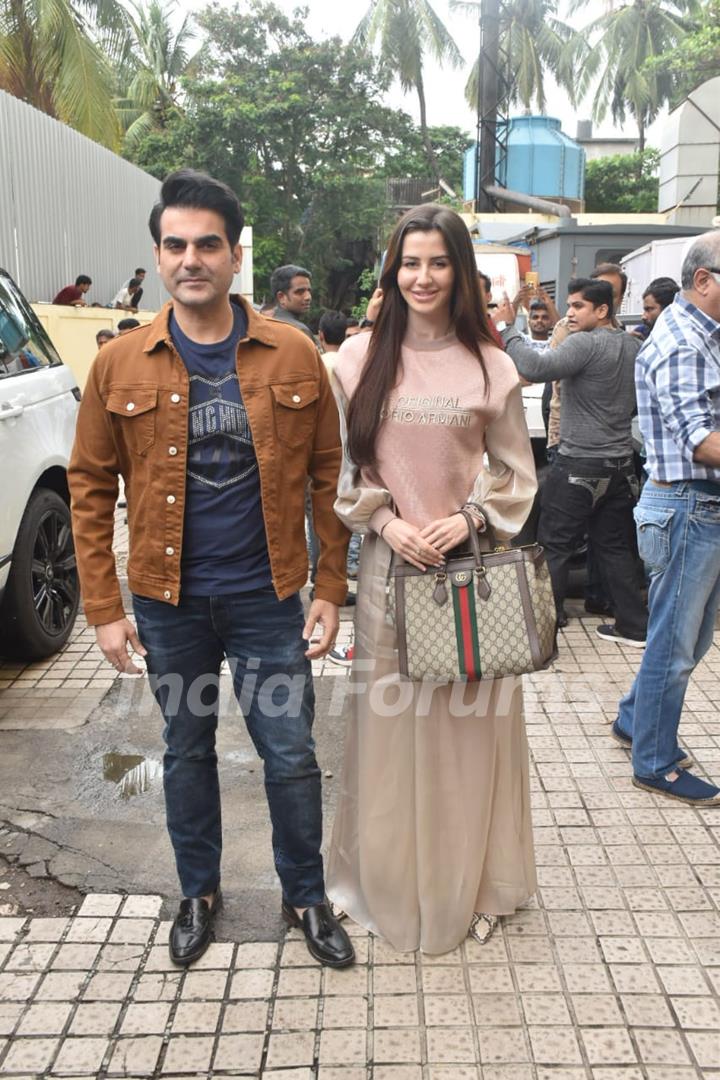 Arbaaz Khan and Giorgia Andriani