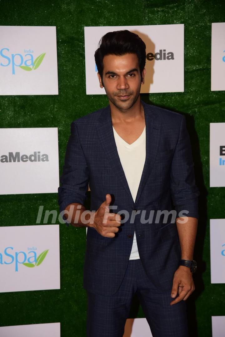 Rajkummar Rao at the Asia Spa Awards 2019