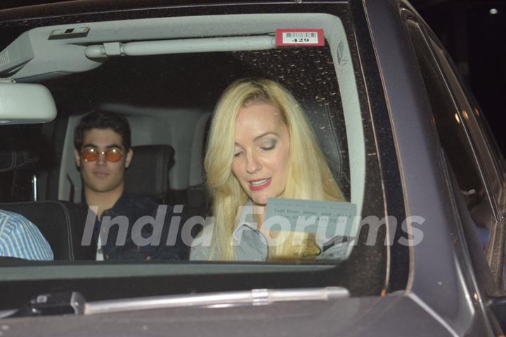 Aarav Kumar Arrives at the special screening of Housefull 4