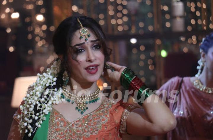 Rohit Sonakshi Engagement Sequence Pictures from Kahaan Hum Kahaan Tum