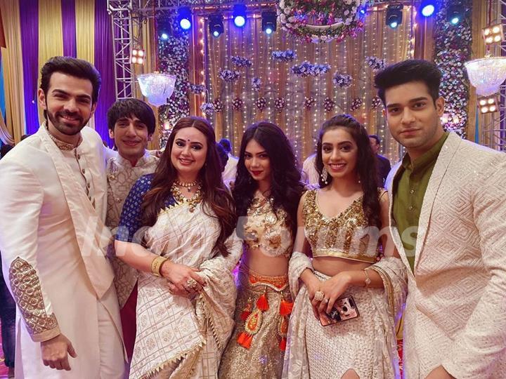 Rohit Sonakshi Sangeet and Wedding Sequence Pictures from Kahaan Hum Kahaan Tum