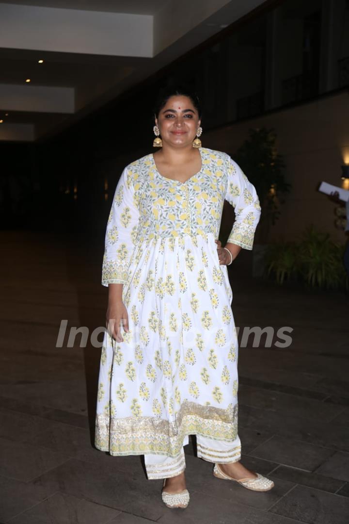 Ashwiny Iyer Tiwari attends Jackky Bhagnani's Diwali Bash