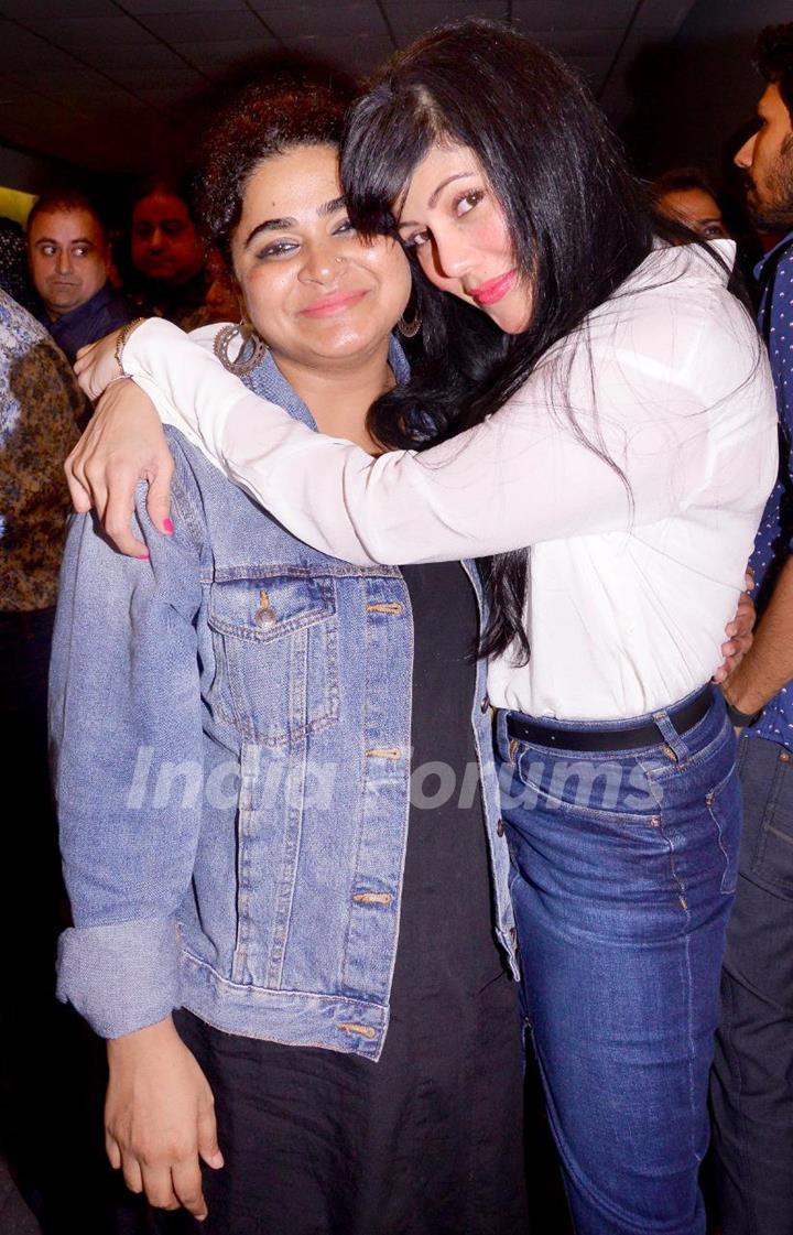 Wardha Nadiadwala and Ashwiny Iyer Tiwari snapped at Housefull 4's special screening`